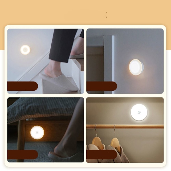LED-yövalot keittiön lamppu LÄMPIÄ VALO LÄmmin warm light
