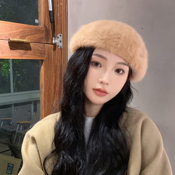 Ull Berets Filthatt HVIT White