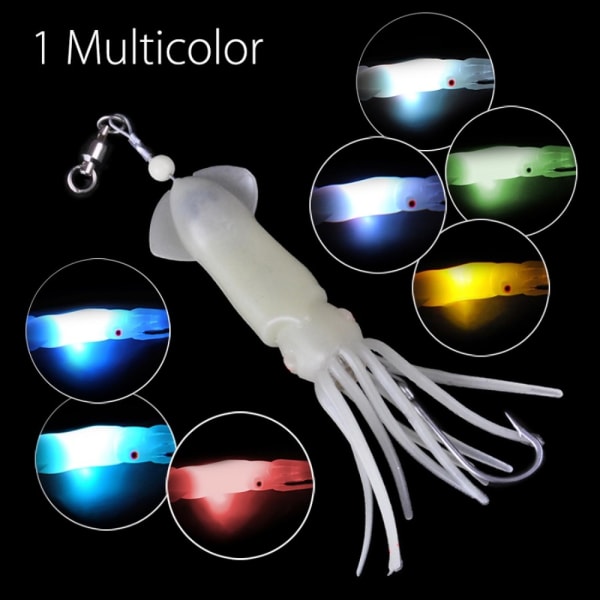 Led Fish Lamp Lure Light RÖTT red