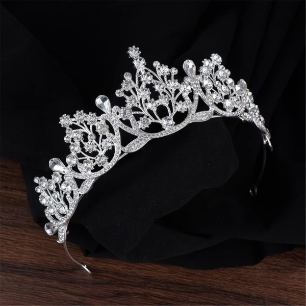 Crystal Crowns Crystal Tiaras VALKOINEN White