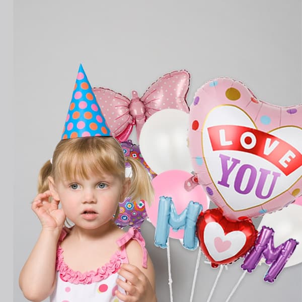 Helium Ilmapallot Foil Helium Set 1 1 1