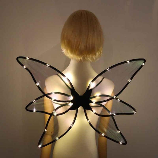 Fairy Wings Värikäs Wings MUSTA black