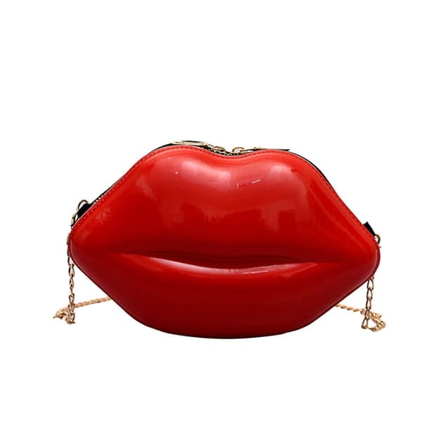 Lip Messenger Bag Solid Zip Skulderveske GUL Yellow