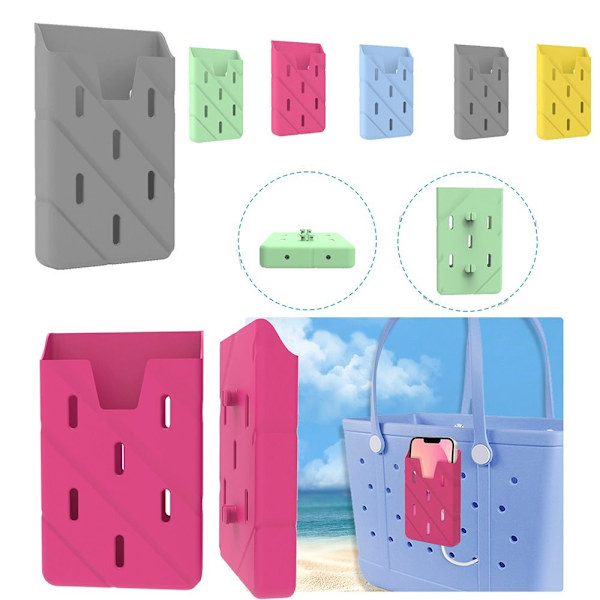 Strandväska Telefonhållare Phone case BLÅT Blue