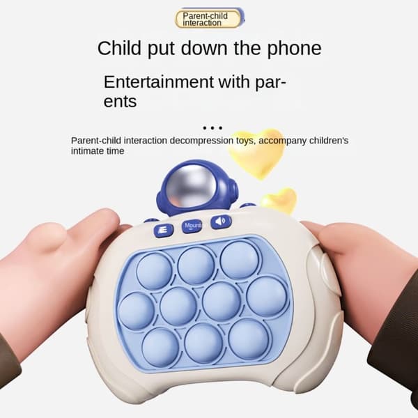 Tryck på Music Game Machine Speed Push för att bryta Kid Game Learning Machine