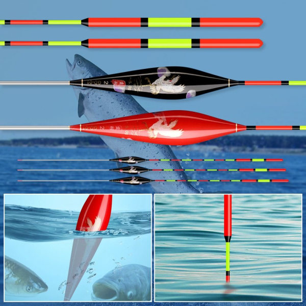 2ST Big Fishing Floats Fish Float RÖD 5.0G 5.0G red 5.0g-5.0g