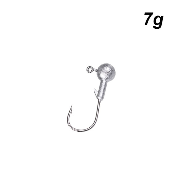 10 st/ set Blyhuvud Krok Jigging Bait 7G 7g