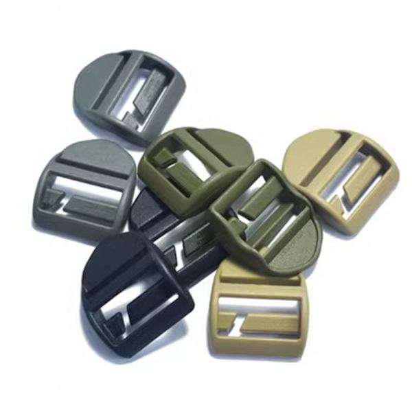 Webbing Strap Spänne Slider Fästelement ARMY GREEN Army Green