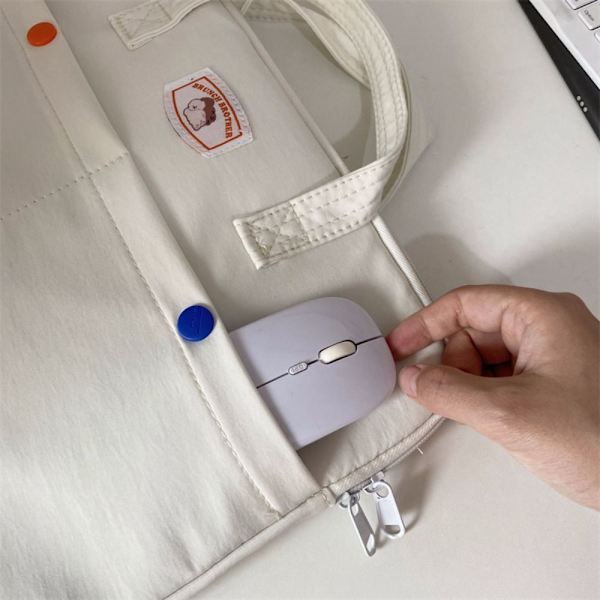 Bærbar håndveske Notatbokvesker HVIT 11INCH white 11inch