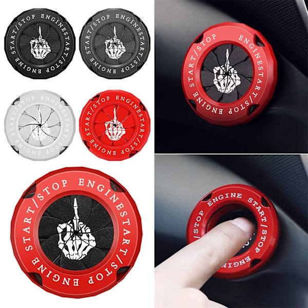 Onekey Start Stop Button Cover Bilinredning 2 2 2