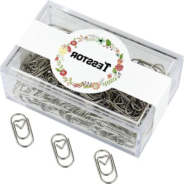 150 kpl Tiny Clips Mini Paperclips Small