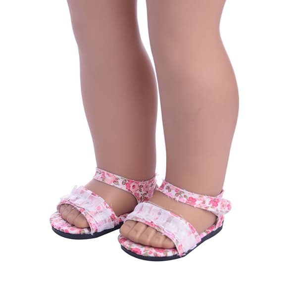Dukkesko Mini Sandal HVIT white
