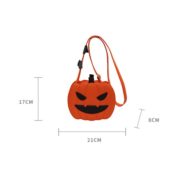 Pumpkin Crossbody Taske Underarm Håndtaske 1 1 1