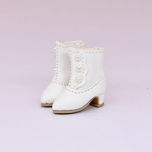 1 par dockskor Mini High Top Boots ROSA pink