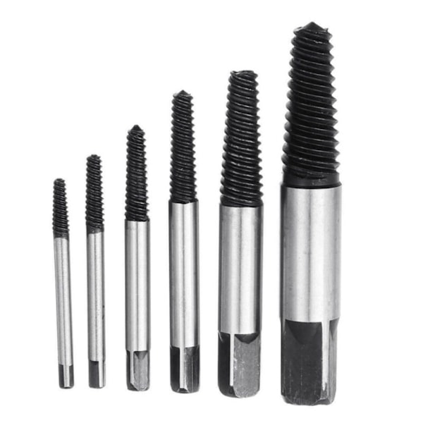 5/6/8 STK skadet skrueavtrekker ødelagt boltfjerner 6 STK 6 STK 6PCS