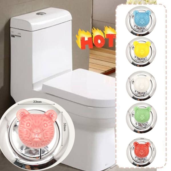 Toilettankknap Toiletskylleknap HVID white