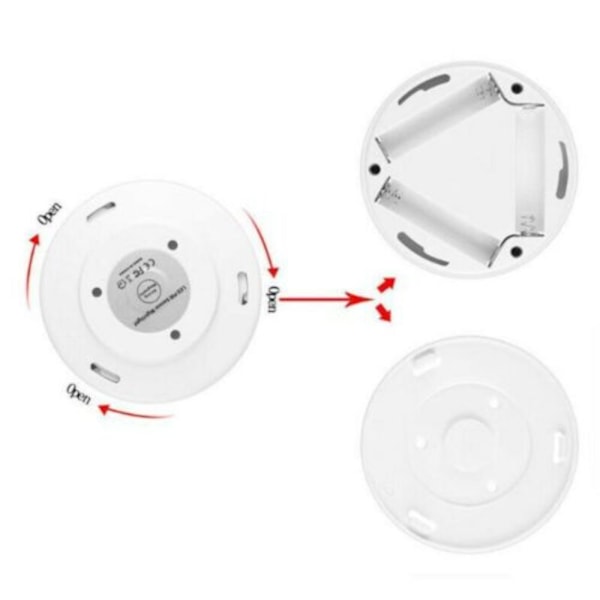 Nattljus Ljus Garderobslampa VIT LJUS VIT LJUS white light