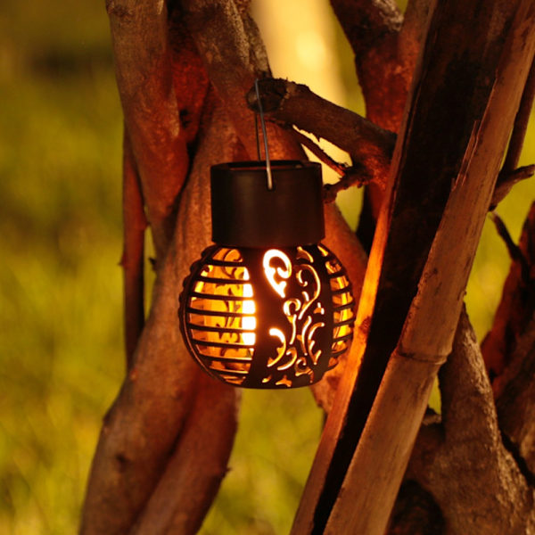 Simulation Flame Light Solar Light Flame Lamp