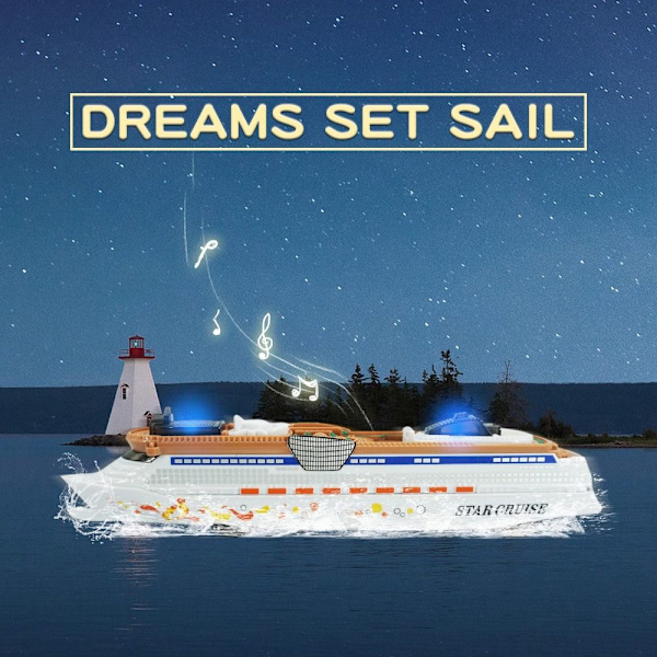 Kryssningsfartygsmodell Leksak Ocean Liner Båtleksak LINER LINER liner