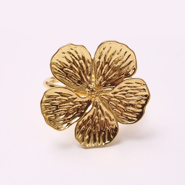 Lautasliinasormukset Lautasliinasolki GOLD gold