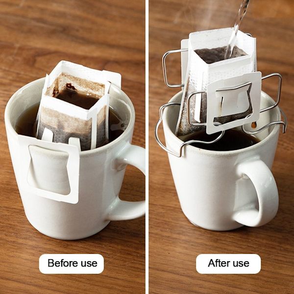 Kaffefilterholder Drypkurve Filterpapirposehylde