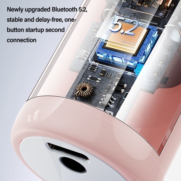 Mobiili Bluetooth mikrofoni Langattomat äänimikrofonit PINK pink