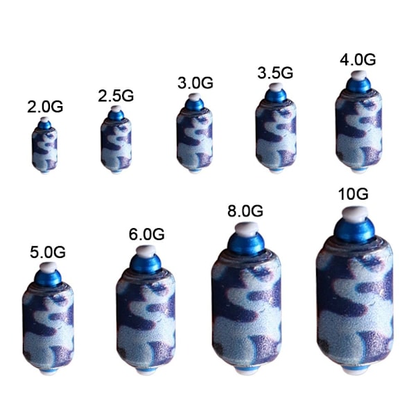 Vikter Bly Sänkare Fiske Bly falla 3,5G20ST 20ST 3.5g20pcs