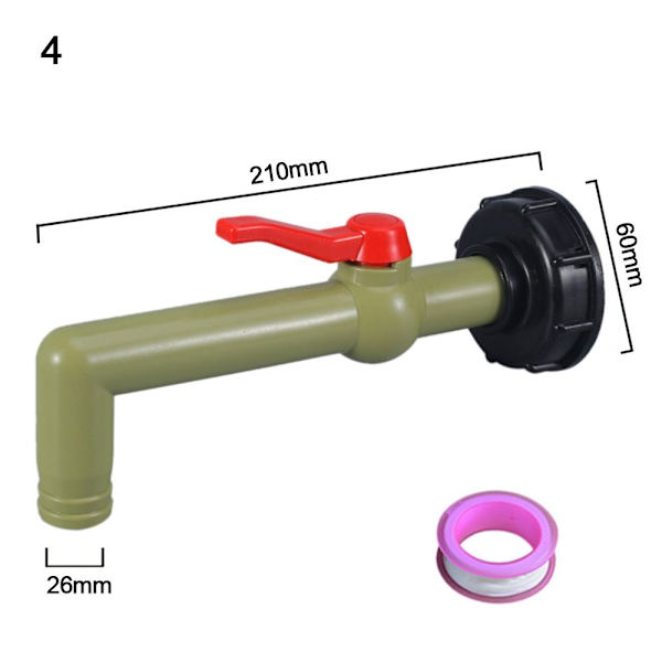IBC Tank Adapter Coarse Thread 4 4 4