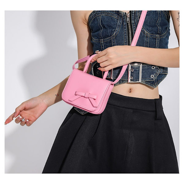 Mini Square Bag Skuldertasker SORT Black