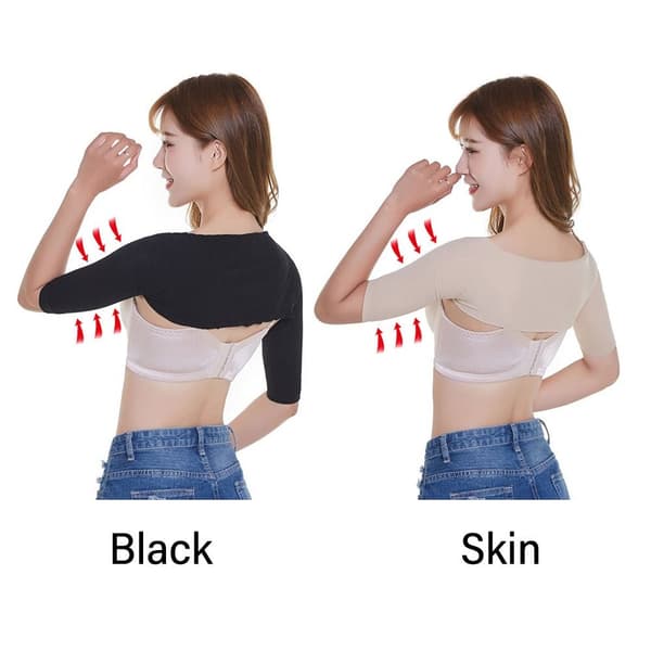 Dame manchetærmer Arm Elastiske ærmer SORT-L SORT-L Black-L