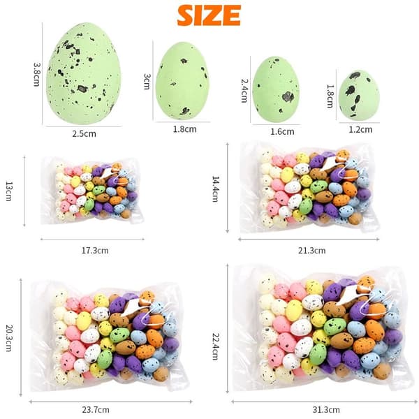 Påskeflekk Egg Egg Anheng 2X3 2X3 2x3