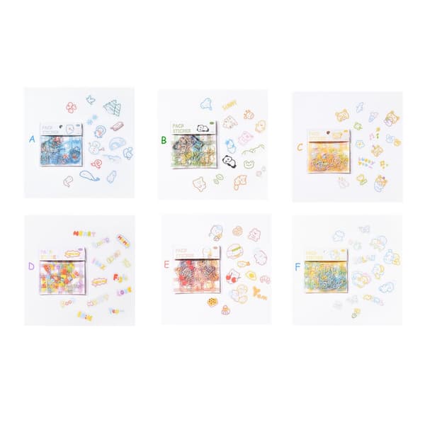 40st Stickers Scrapbook Sticker AA A