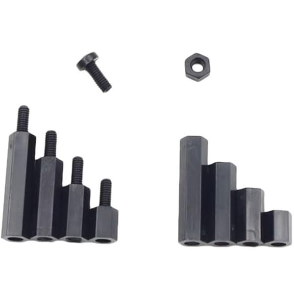 240 stk Hanne Kvinne Hex Spacer Standoff Skruemutter Assorted