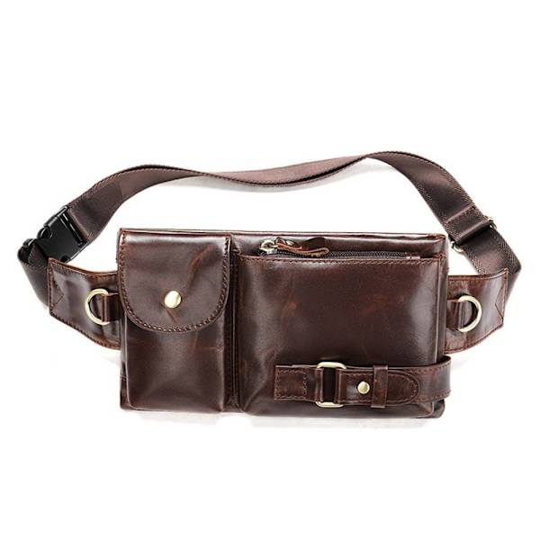 Äkta läder Fanny Pack 04 04 04