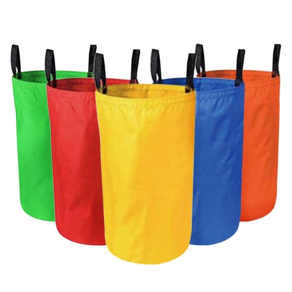 Sack Race Bag Familj Sack Racing Spel ORANGE Vuxen Vuxen orange adult-adult