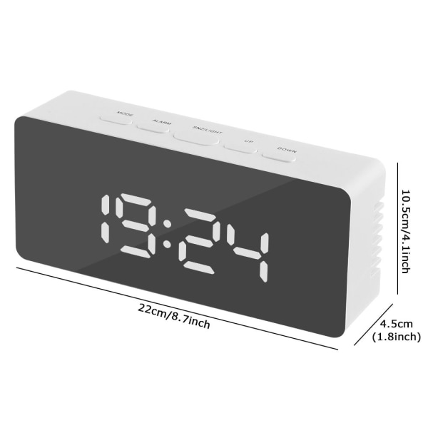 Digital väckarklocka Nummer Tabellklocka 3