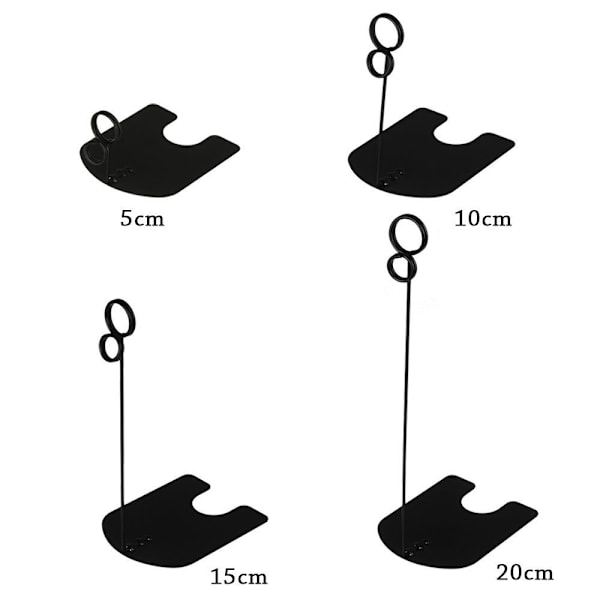 2kpl Paikkakorttipidike Pöydän numeroteline 10CM8 SHAPE 8 SHAPE 10cm8 Shape