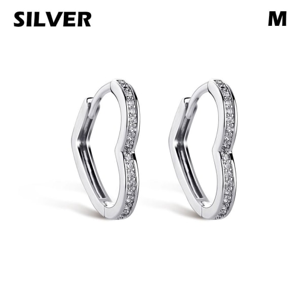 Örhängen 925 Sterling Silver SILVER M silver M