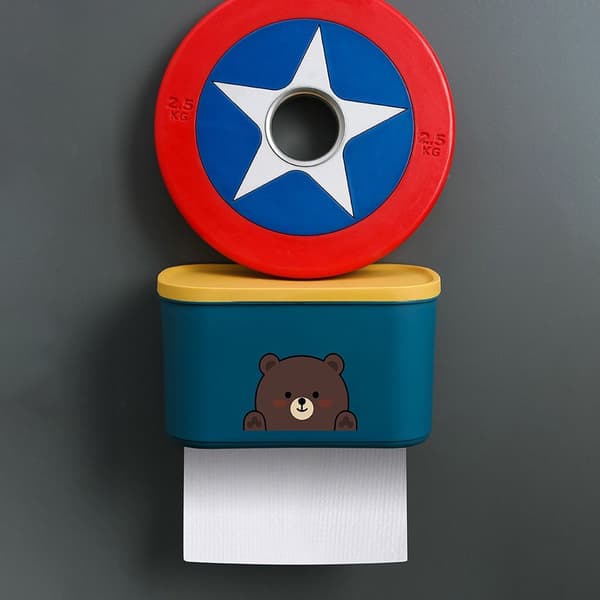 Tissue Box Toiletpapir Holder BLÅ Blue