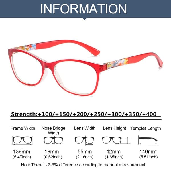 Lesebriller Briller RED STRENGTH 250 Red Strength 250