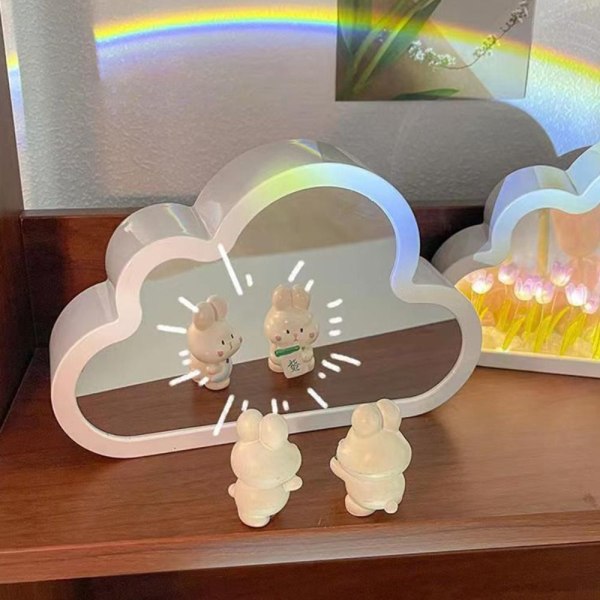 Cloud Tulip Nattlys Sminkespeil GUL FINISH PRODUKT Yellow Finish Product-Finish Product