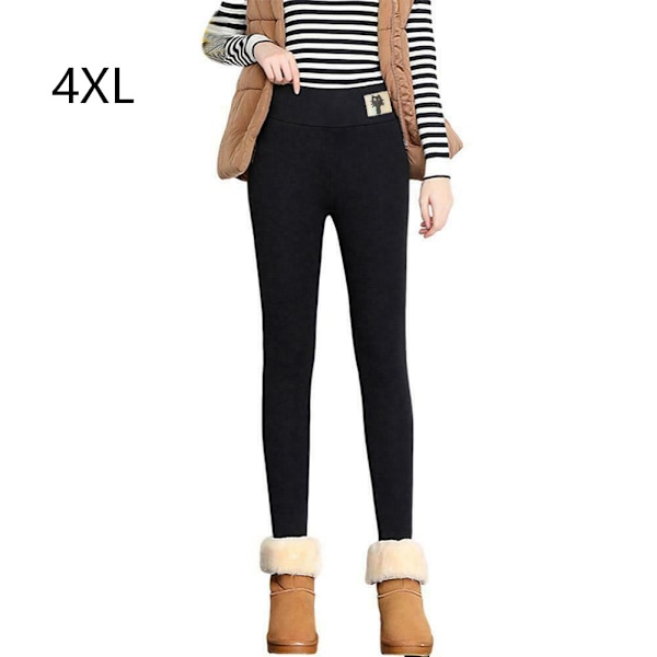 Dam Leggings Winter Thicken Leggings BLACK-4XL Black-4XL
