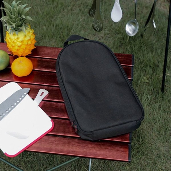 Service Opbevaring Camping Grøntsagsbolle SORT Black
