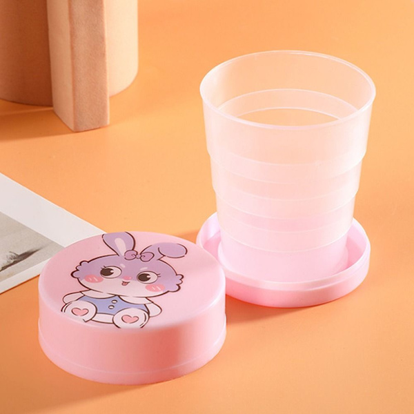 4 Stk 100ML Vandkop Foldekop PINK PINK Pink