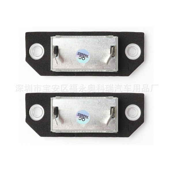 Nummerskiltlys Drl Daylight SORT 2STK 2STK Black 2Pcs-2Pcs