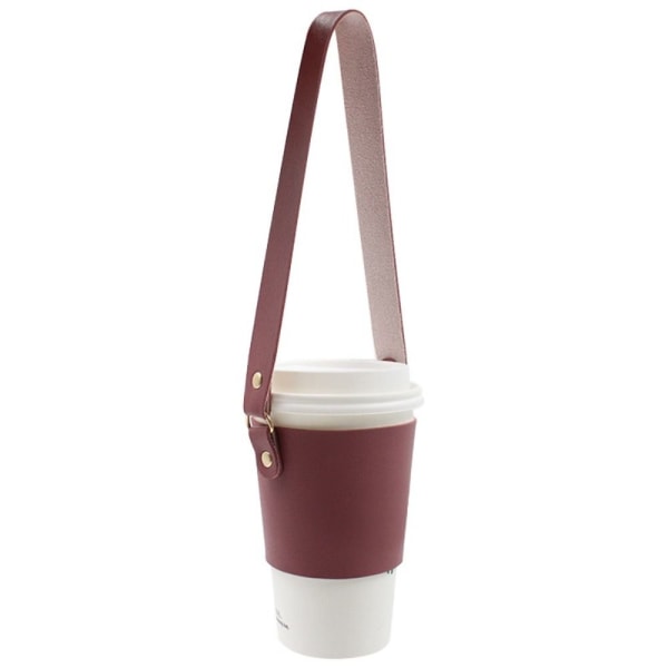 Vandflaske ærmetaske Kaffekopholder RØD red