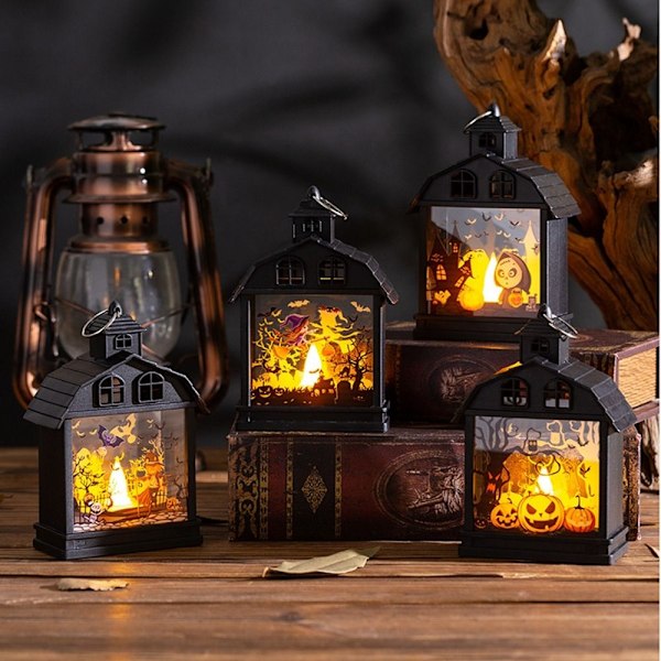 Halloween LED-lys Slots dekorative lampe STYLE 4 STYLE 4 Style 4