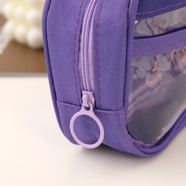 Solid case Kawaii pennväska LILA Purple