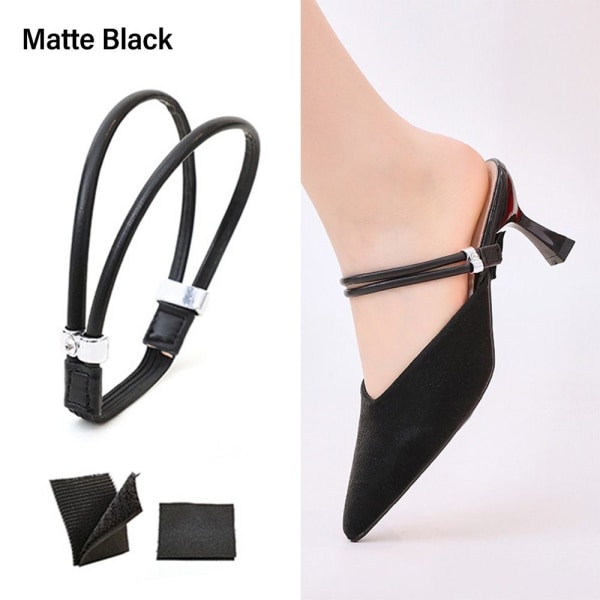 Dame Snørebånd Bundle Snørebånd MAT SORT MAT SORT Matte Black