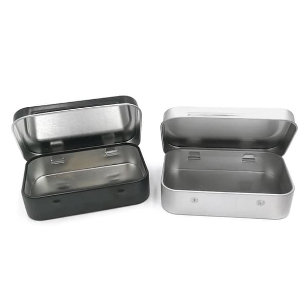 2ST Flip Iron Box Liten Box SILVER silver